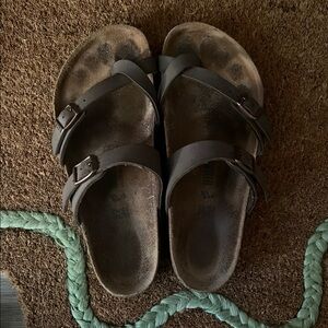 Birkenstock Brown Mayari Birko-Flor Sandal